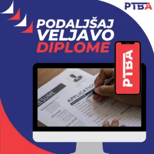 PODALJŠANJE VELJAVNOSTI PTBA DIPLOME